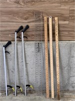 Measuring sticks/reachers