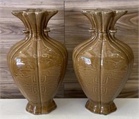 Glass flower vases - Large