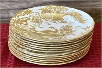 12 - 8 1/2 inch plates royale crown derby