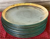 12 - 12 inch heavy glass plates