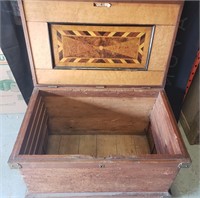 ANTIQUE BANK VAULT CHEST CA 1800's