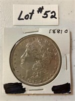 1881-O Morgan Silver Dollar