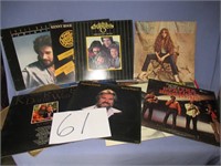 Basket of Record Albums