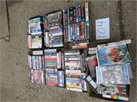 Monster Lot VHS Tapes/Movies
