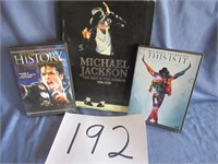Michael Jackson Lot - 2 DVD's 1 Book