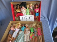 13 Barbie Dolls