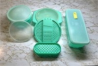 Several Large Pieces of Tupperware