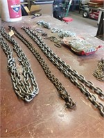 Log chains and parts