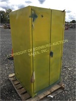 YELLOW FIRE PROOF CABINET