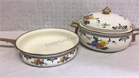 Vintage Cookware Set - Lid fits both pieces