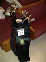 LADIES GOLF BAG  W/ 14 WARRIOR CLUBS