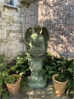 Large 5 1/2 Ft. Outdoor Concrete Angel Heavy