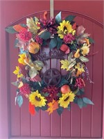 Fall WELCOME TX Star Wreath