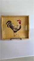 Fitz & Floyd Rooster Tray