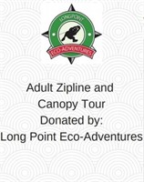 ADULT ZIPLINE AND CANOPY TOUR AT LONGPOINT ECO