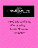 $100 GIFT CERTIFICATE TO MERLE NORMAN