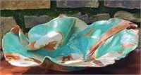 Modern Art Pottery Center Piece Bowl by Zull