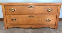 Antique American Low-Boy Two Drawer Chest