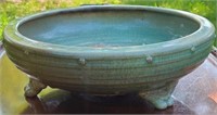 Chinese Celadon Footed Basin Narcissus Bowl