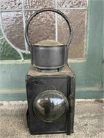 RAILWAY LANTERN WITH LENSES AND BURNER