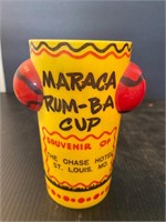 Chase Hotel Souvenir Maraca Rum-Ba Cup