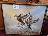 Large duck painting