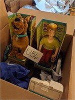 Box lot of toys and miscellaneous household items