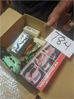 Box of collectivbe VW toys