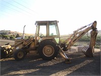 Ford 555A Extend A Hoe w/Loader