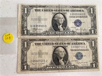 1935 Series C and Series G Silver Certificates