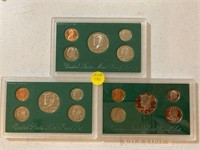 1995, 1996, and 1997 Proof Sets