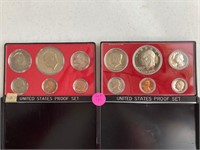 1974 and 1976 Proof Sets