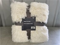 Shaggy Fur Throw