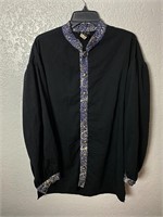 Vintage Shrine Button Up Shirt 90s