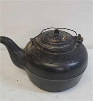 Large Antique Moore castiron teapot
