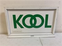 Kool Double sided metal sign