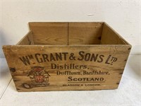 Grant wooden crate