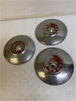 Vintage Ford hubcaps