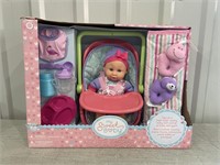 Baby Doll With 4in1 High Chair