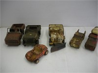 Vintage Tonka & Nylint Metal Toy Trucks