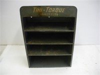 Vintage Tru-Torque Safety Cups Metal Rack