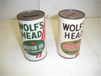 Wolf's Head Advertising Banks