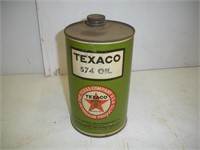 Texaco Metal Oil Can