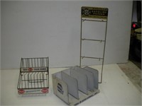 Vintage Advertising Display Racks