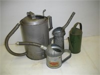 Vintage Oil Fill Cans