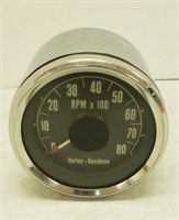 Harley-Davidson Motorcycle Speedometer, 80mph