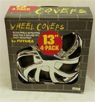 4-Pack of 13" Wheel Covers by Futura