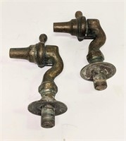 Antique Brass Savill Cistern Faucet Spigot