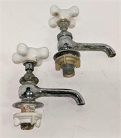 Antique Chrome Faucet Spigot, Bidding 1 x qty, 5