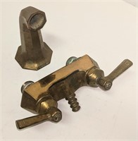 Antique Brass Faucet, Faucet Reach 5"